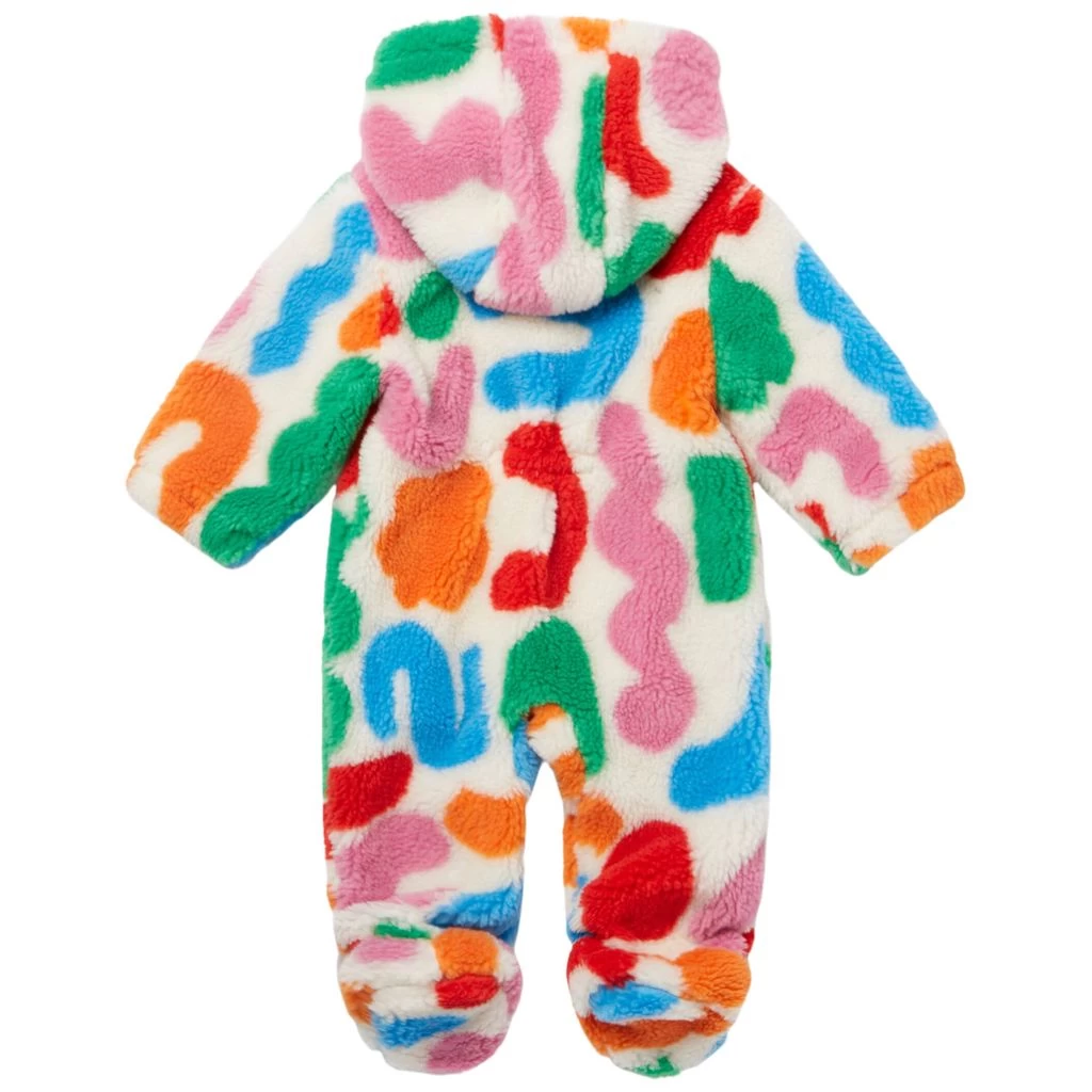 Stella McCartney Kids Fleece Coverall Multicolor 2 Stella McCartney Kids Fleece Coverall Multicolor - Image 2