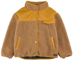Theodor Faux Fur Jacket Dull Gold