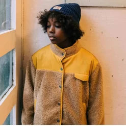 Theodor Faux Fur Jacket Dull Gold -PETIT BATEAU Store 1024x1024 2271