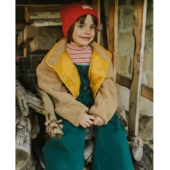 Theodor Faux Fur Jacket Dull Gold -PETIT BATEAU Store 1024x1024 2273