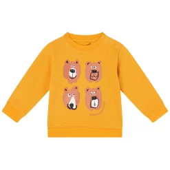 Stella McCartney Kids Graphic Sweatshirt Yellow