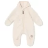 Mini A Ture Adel Fleece Coverall White Swan