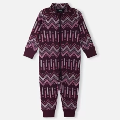 Reima Myytti Fleece Onesie Deep Purple