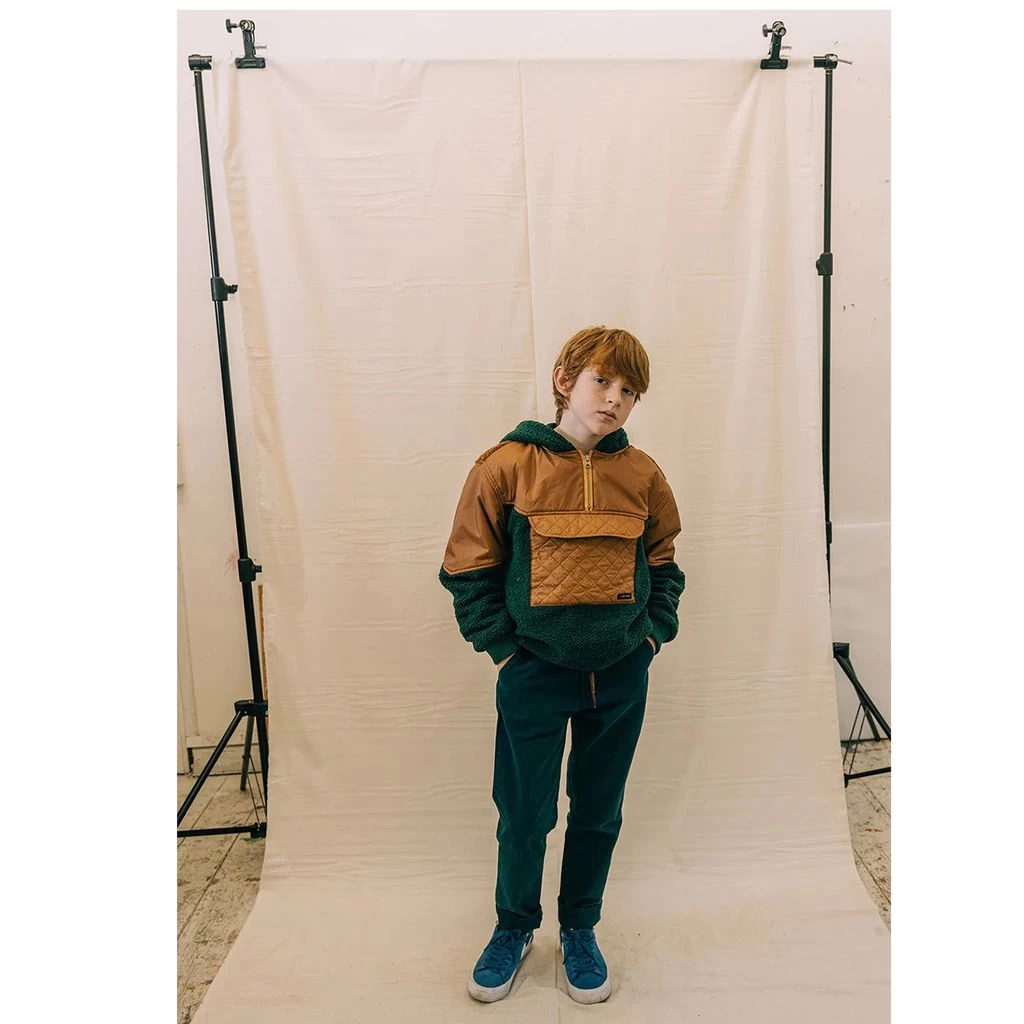 Ellie Panelled Hoodie Ponderosa Pine 6 Ellie Panelled Hoodie Ponderosa Pine - Image 6