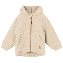 Mini A Ture Liff Teddy Fleece Jacket Sand Dollar