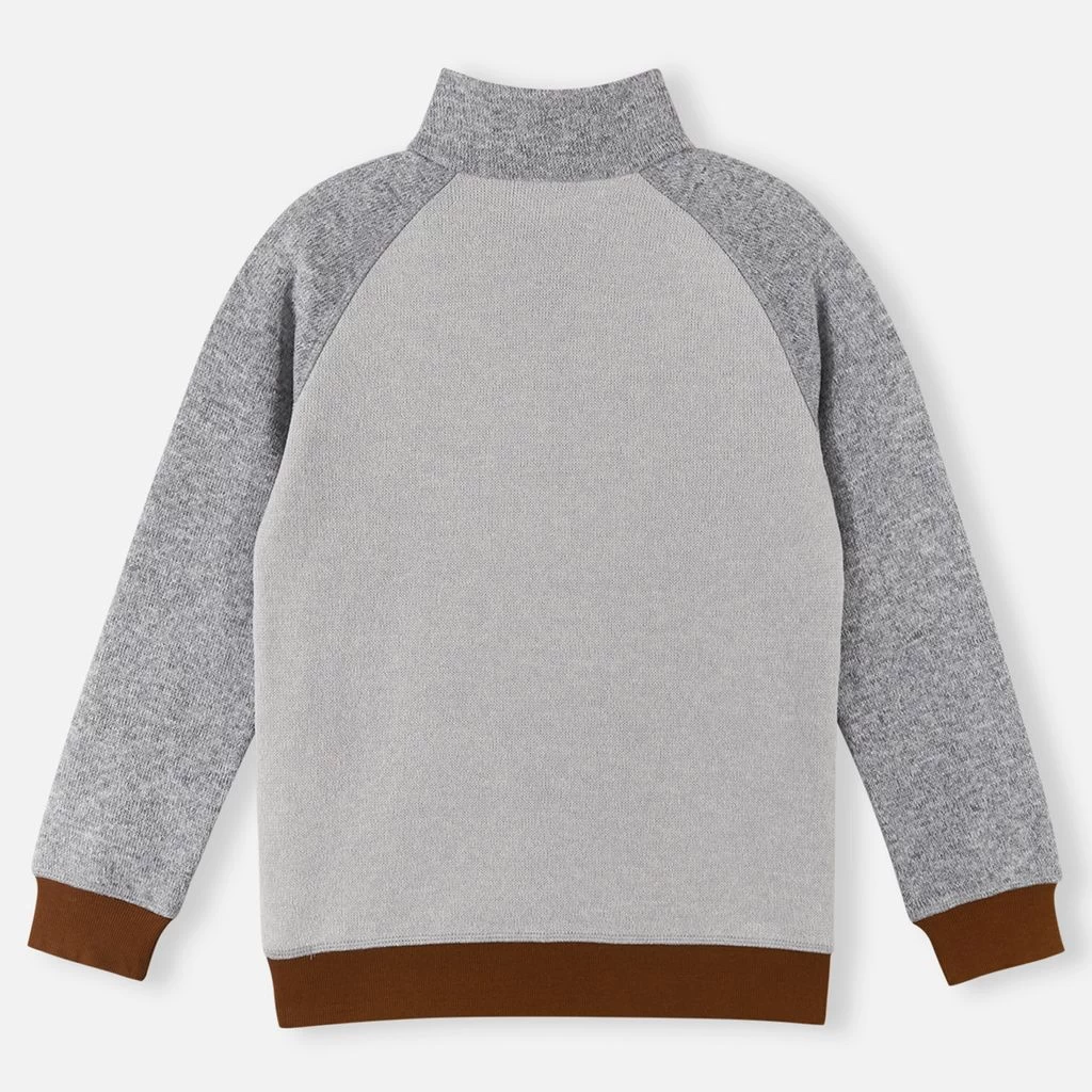 Reima Neulus Fleece Sweater White Melange 2 Reima Neulus Fleece Sweater White Melange - Image 2