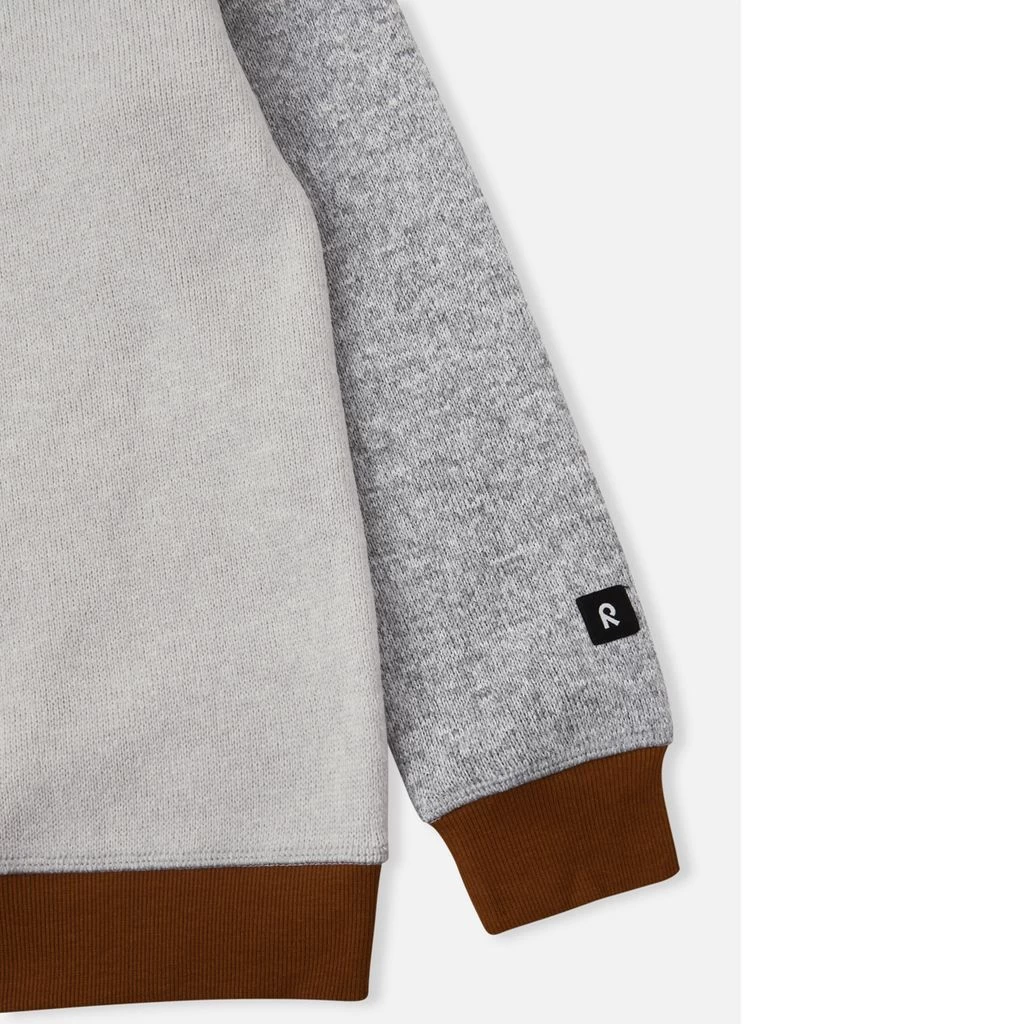 Reima Neulus Fleece Sweater White Melange 5 Reima Neulus Fleece Sweater White Melange - Image 5