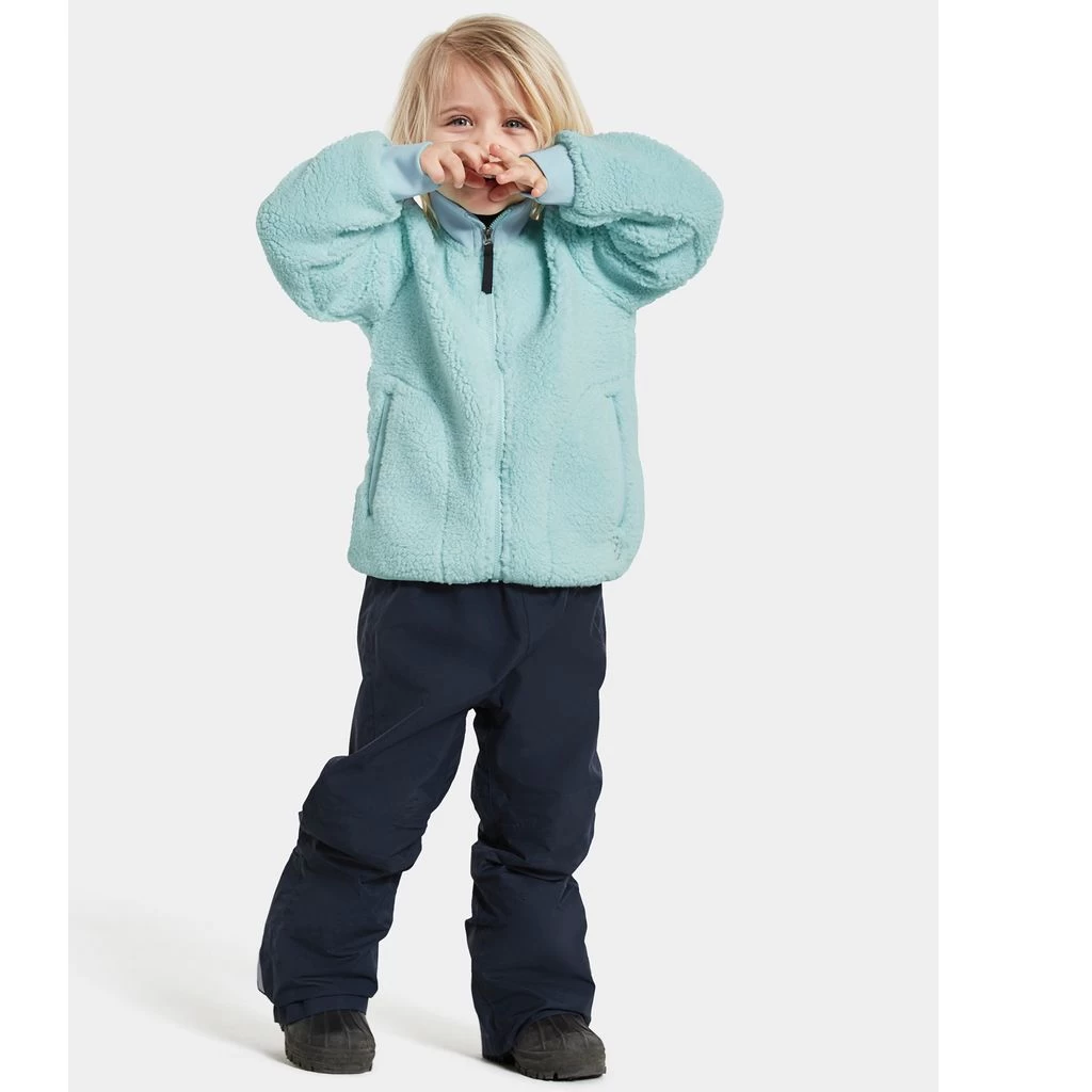 DIDRIKSONS Ohlin Kids Fleece Jacket Blue 3 DIDRIKSONS Ohlin Kids Fleece Jacket Blue - Image 3