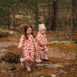 Northpole Recycled Heart Printed Fleece Pants Woody Rose -PETIT BATEAU Store 1024x1024 2333