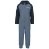 DIDRIKSONS Monte Kids Fleece Coverall True Blue