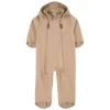 Livigno Wind Fleece Coverall Sand
