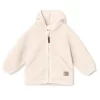 Mini A Ture Liff Teddy Fleece Jacket White Swan