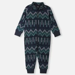 Reima Myytti Fleece Onesie Navy