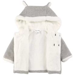 TARTINE ET CHOCOLAT Knit Cardigan Gray -PETIT BATEAU Store 1024x1024 24