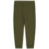 Wool Fleece Pants Moss Green