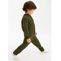 Wool Fleece Pants Moss Green -PETIT BATEAU Store 1024x1024 2437