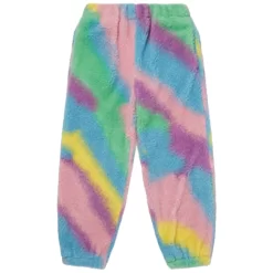 Stella McCartney Kids Fleece Pants With Tie-dye Effect Multicolor