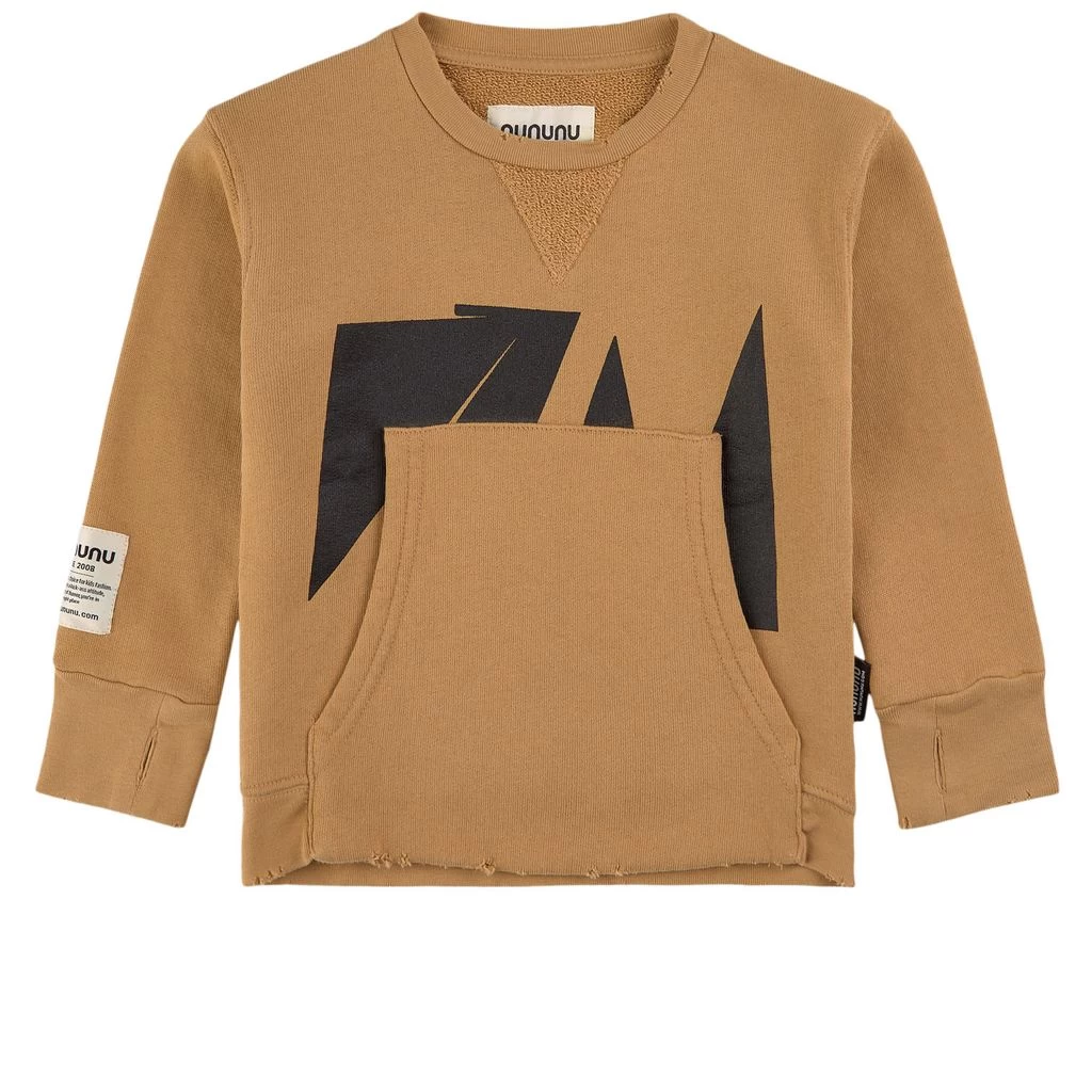 NU! Kangaroo Sweatshirt Mocha 1 NU! Kangaroo Sweatshirt Mocha