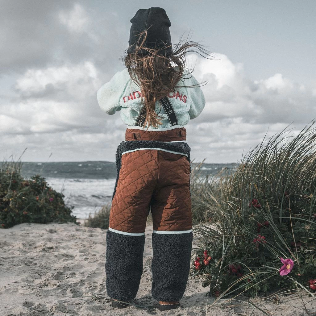 DIDRIKSONS Ben Kids Fleece Pants Navy 3 DIDRIKSONS Ben Kids Fleece Pants Navy - Image 3