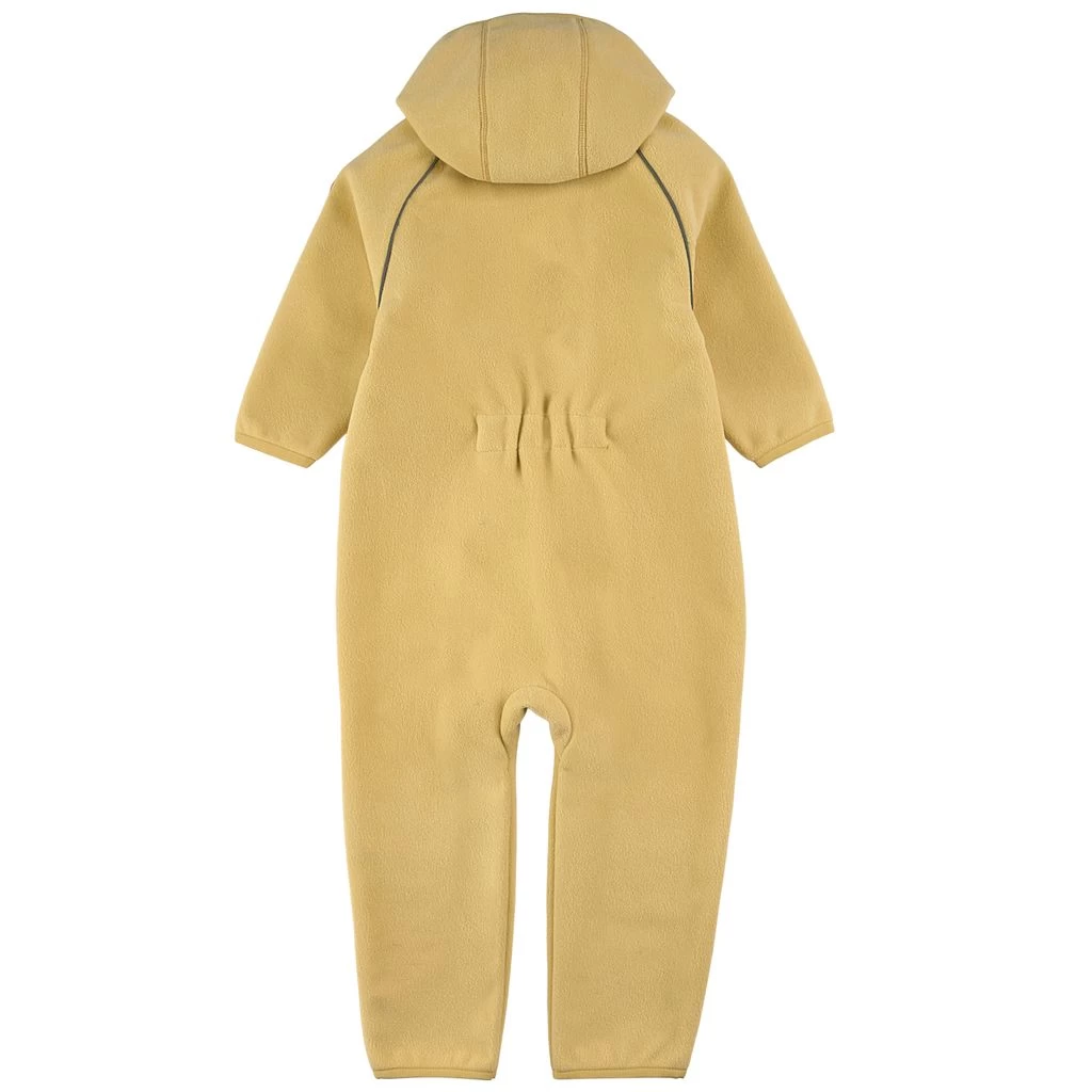 Livigno Recycled Wind Fleece Coverall Harvest Yellow 2 Livigno Recycled Wind Fleece Coverall Harvest Yellow - Image 2