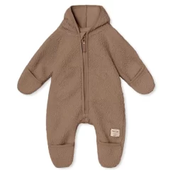 Mini A Ture Adel Fleece Coverall Brownie