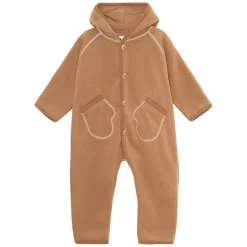 Molo Udo Fleece Coverall Rose Mist