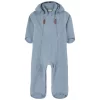 Livigno Wind Fleece Coverall Pale Flintstone Blue