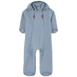 Livigno Wind Fleece Coverall Pale Flintstone Blue