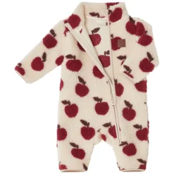 Austin Pile Printed Fleece Coverall Rust White Apple -PETIT BATEAU Store 1024x1024 2596