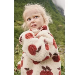 Austin Pile Printed Fleece Coverall Rust White Apple -PETIT BATEAU Store 1024x1024 2599