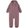 Livigno Recycled Wind Fleece Coverall Lilac