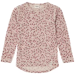 Brisbane Floral Long Sleeved Wool T-shirt Pink