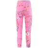 POIVRE BLANC Printed Baselayer Pants Pink