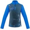 POIVRE BLANC Baselayer Top With Print Blue