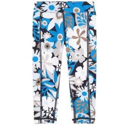POIVRE BLANC Flower Leggings Blue