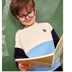 PETIT BATEAU Color-blocked Sweatshirt Cream -PETIT BATEAU Store 1024x1024 272