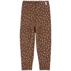 Dotted Baselayer Pants Brown