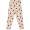 Brisbane Printed Baselayer Pants Foggy White Apple