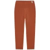 Rib-knit Pants Rust
