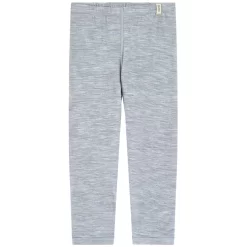 Wool Pants Gray Melange