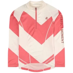 Chevron Baselayer Top Pink