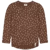 Dotted Baselayer Top Brown