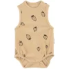 Strawberry Tank Baby Body Sesame