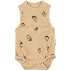 Strawberry Tank Baby Body Sesame