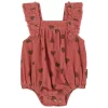 Printed Romper Pomegranate