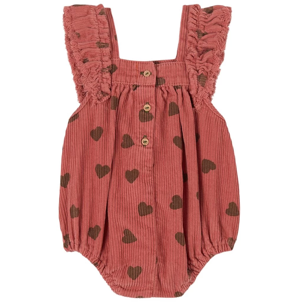 Printed Romper Pomegranate 2 Printed Romper Pomegranate - Image 2