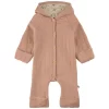 Quilted Padded Onesie Oak/Acorn
