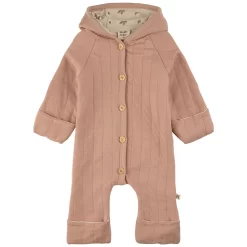 Quilted Padded Onesie Oak/Acorn