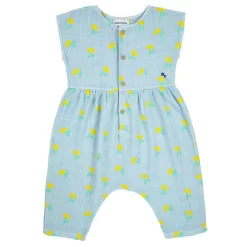 Bobo Choses Floral Romper Blue