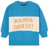 Mini Rodini Bonjour Tristesse Sweatshirt Blue